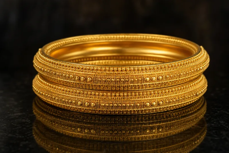 Gold Bangles and Kangan